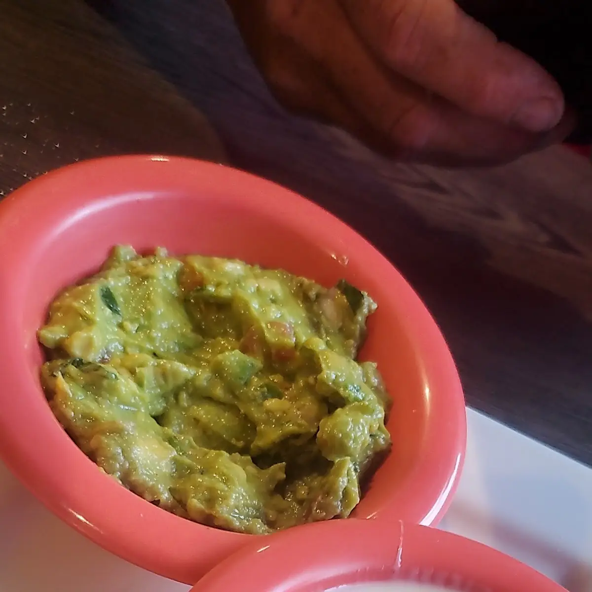 Cheese Dip and Guacamole Dip