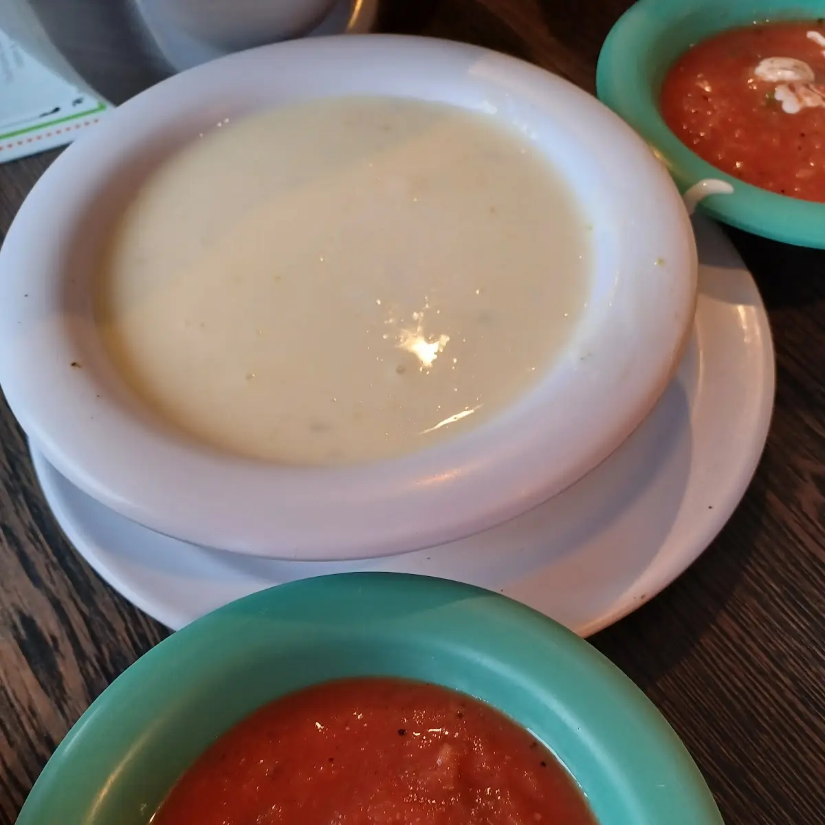 Cheese Dip and Salsa Dip