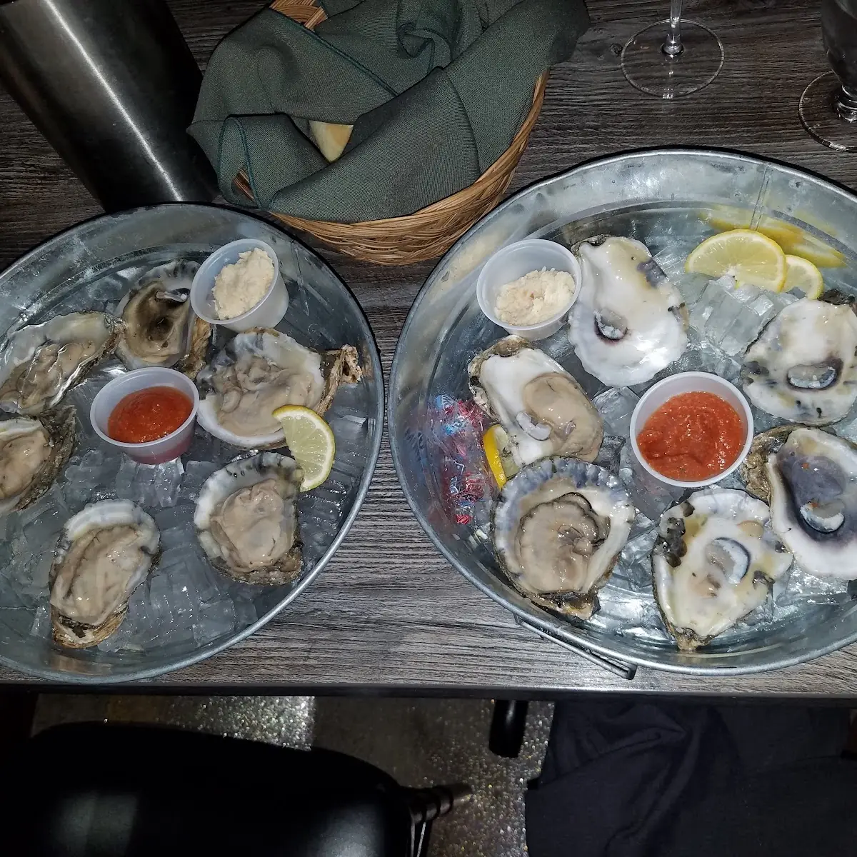 Delaware Oysters on the Half Shell