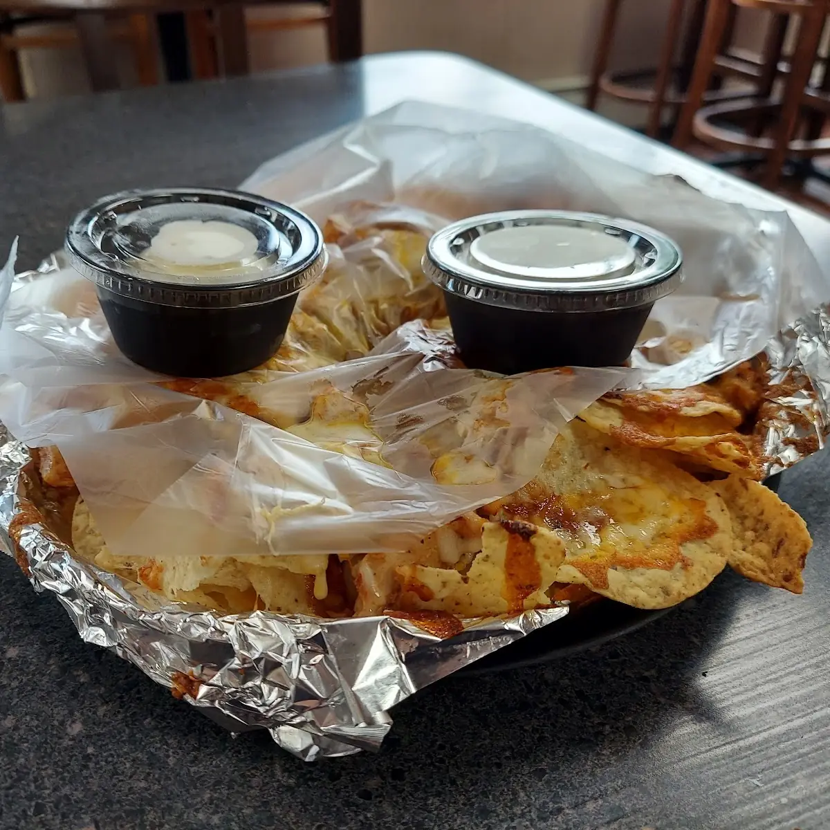 BBQ Chicken Nachos