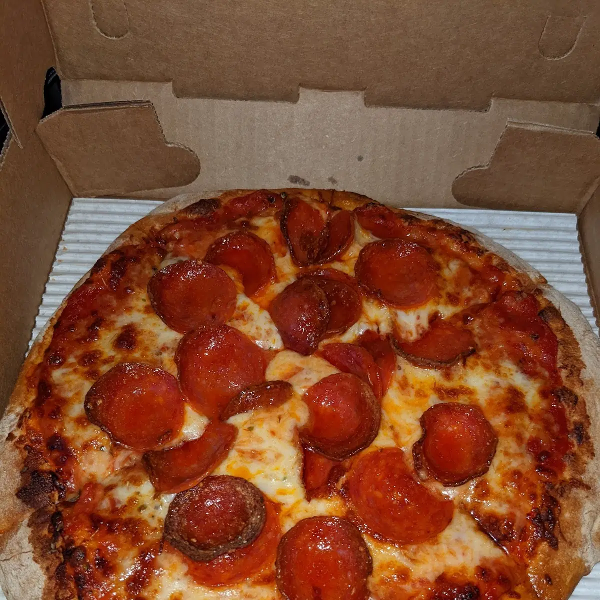 Pepperoni Pizza with Extra Cheese Pizza
