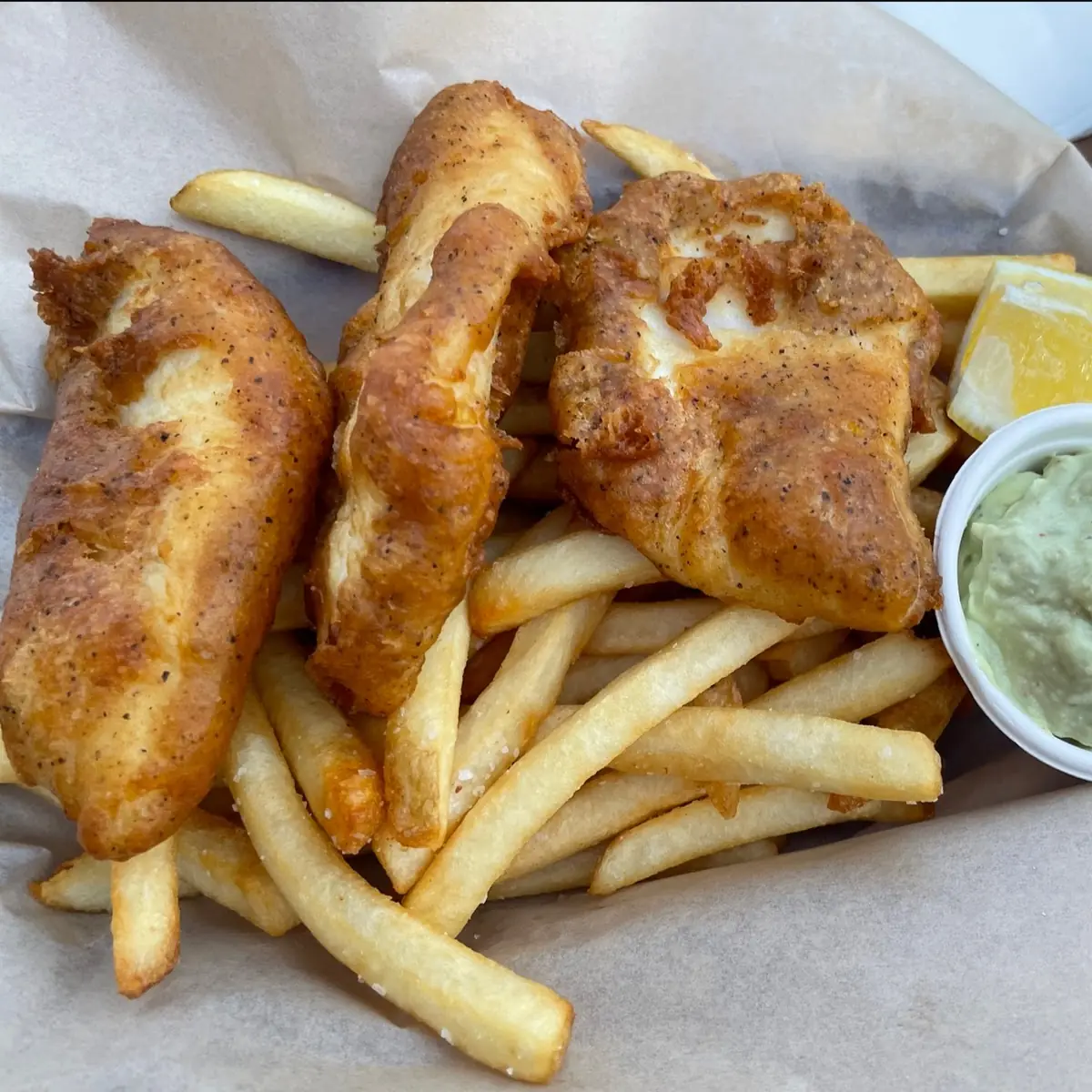 Snapper Fish N Chips