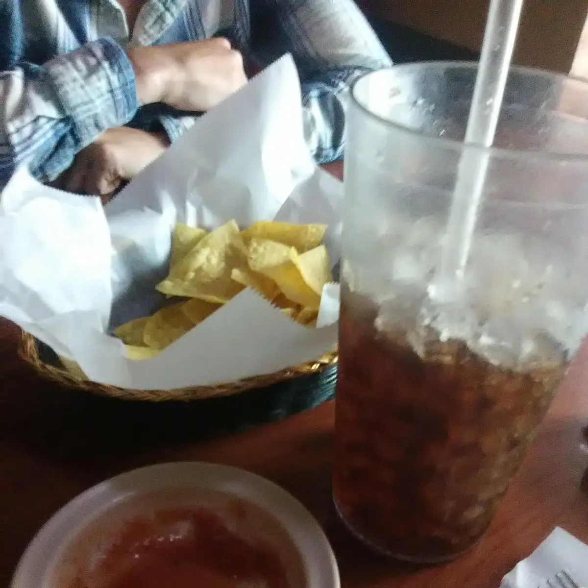 Chips and Salsa Verde