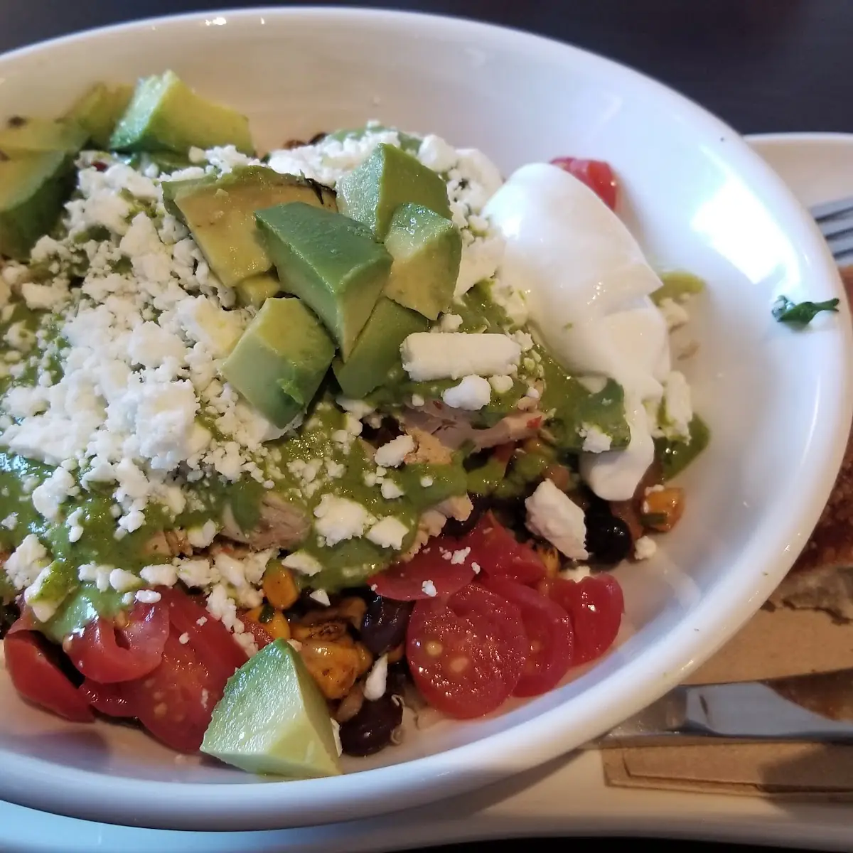 Baja Chicken Warm Grain Bowl