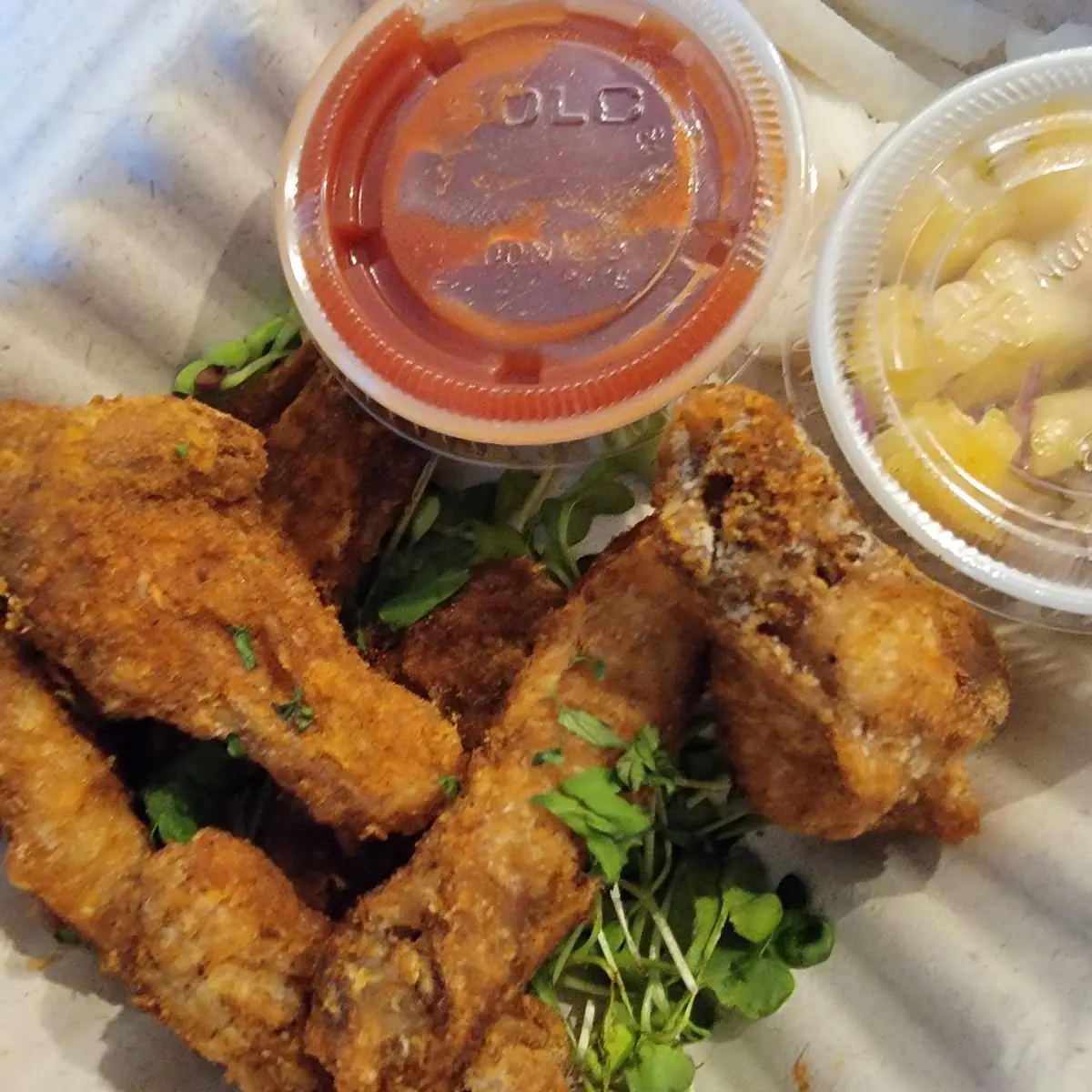 Guava BBQ and Jerk Chicken Wings