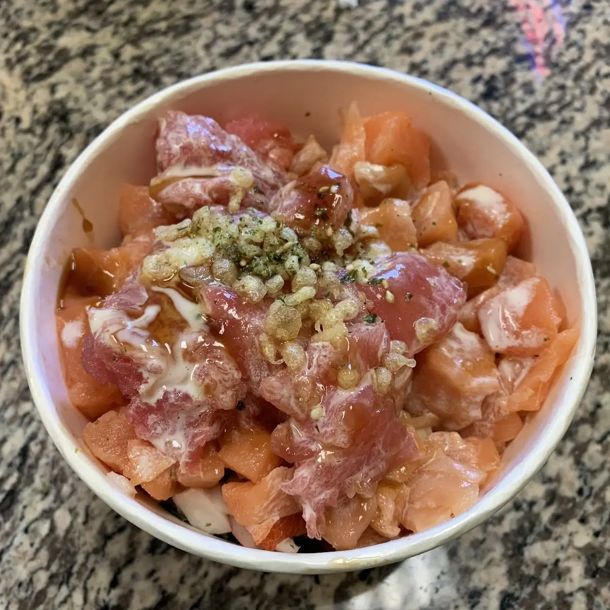 Poke Bowl with Salmon Add