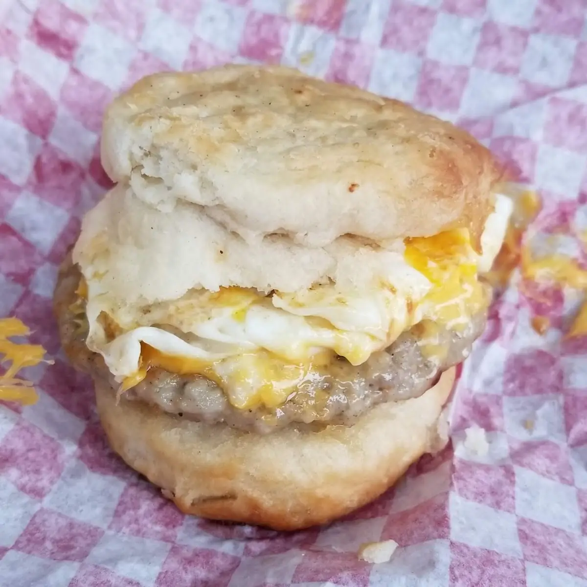 Sausage Egg Cheese Biscuit