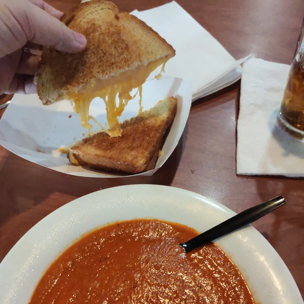 Tomato Soup and a Grill Cheese