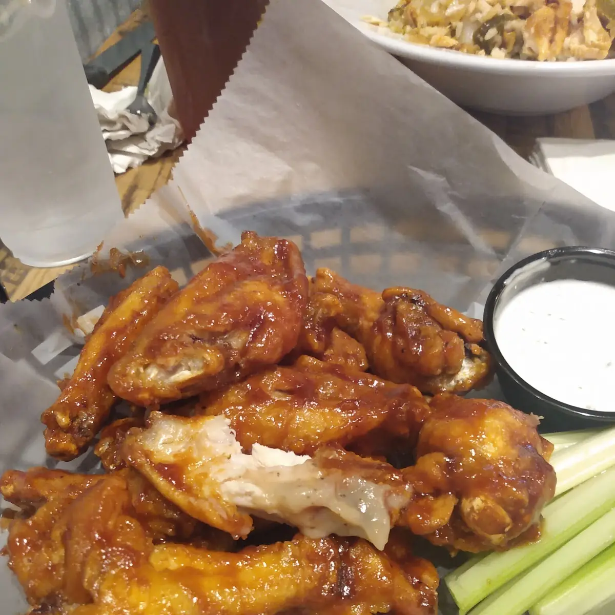 Chipotle Blue Cheese Wings