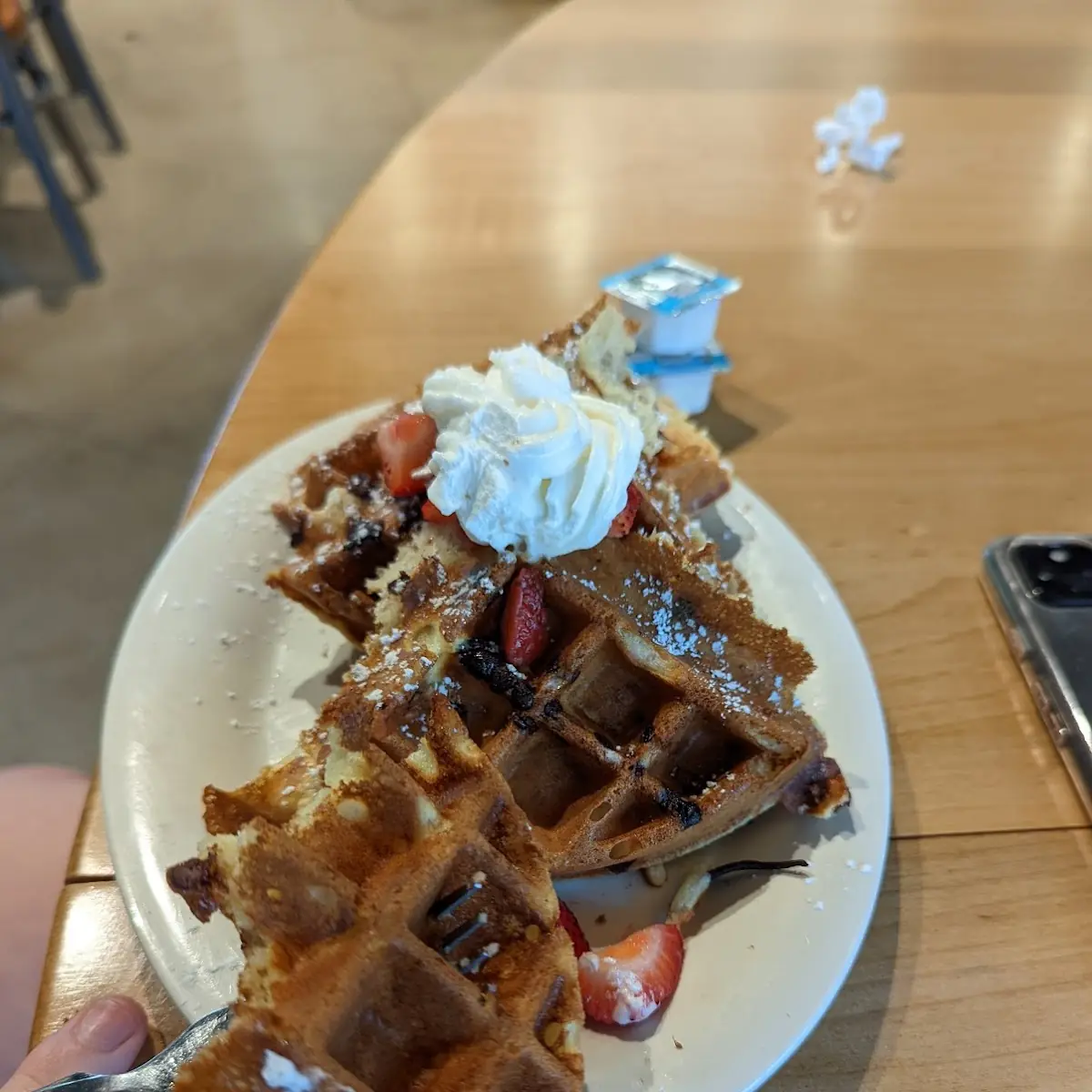 Double Berry Waffle