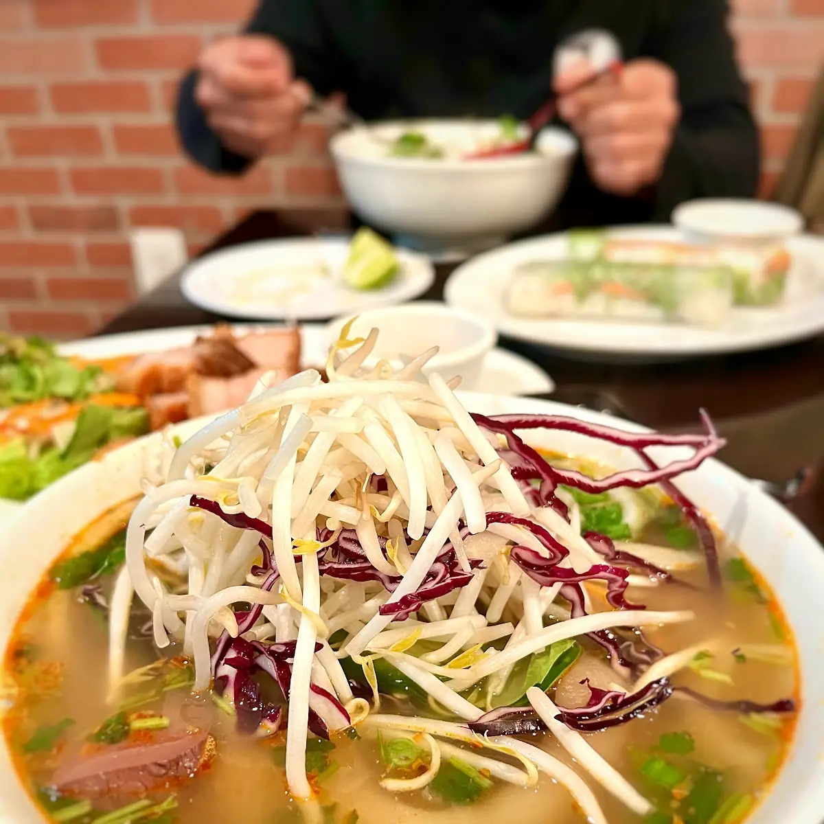 Sliced Beef Pho Noodle Soup