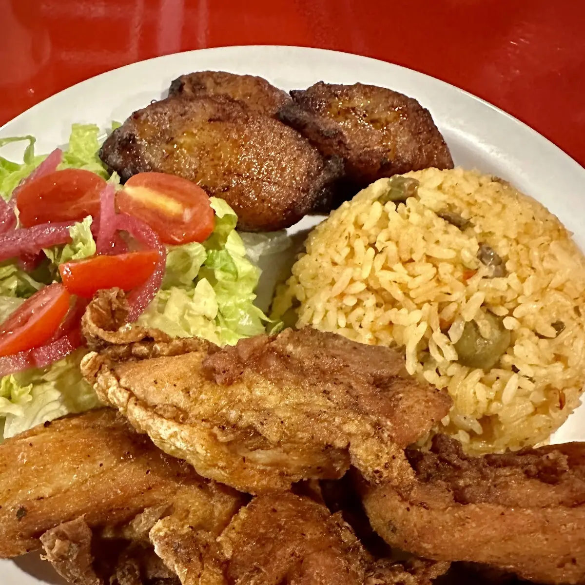 Carne Frita Regular Combo Fried Pork Loin