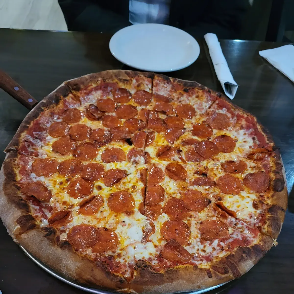 Burnt Greasy Pepperoni Pizza
