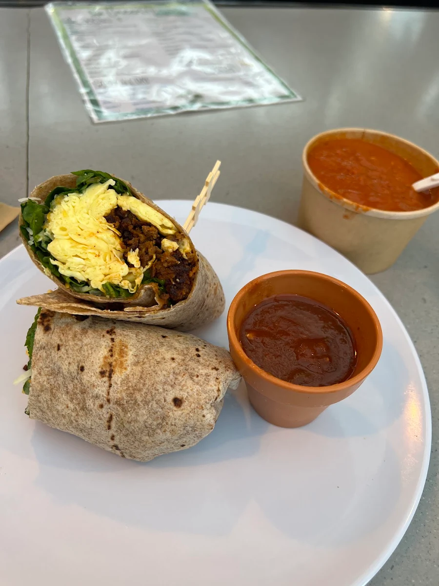 Southwest Black Bean Wrap