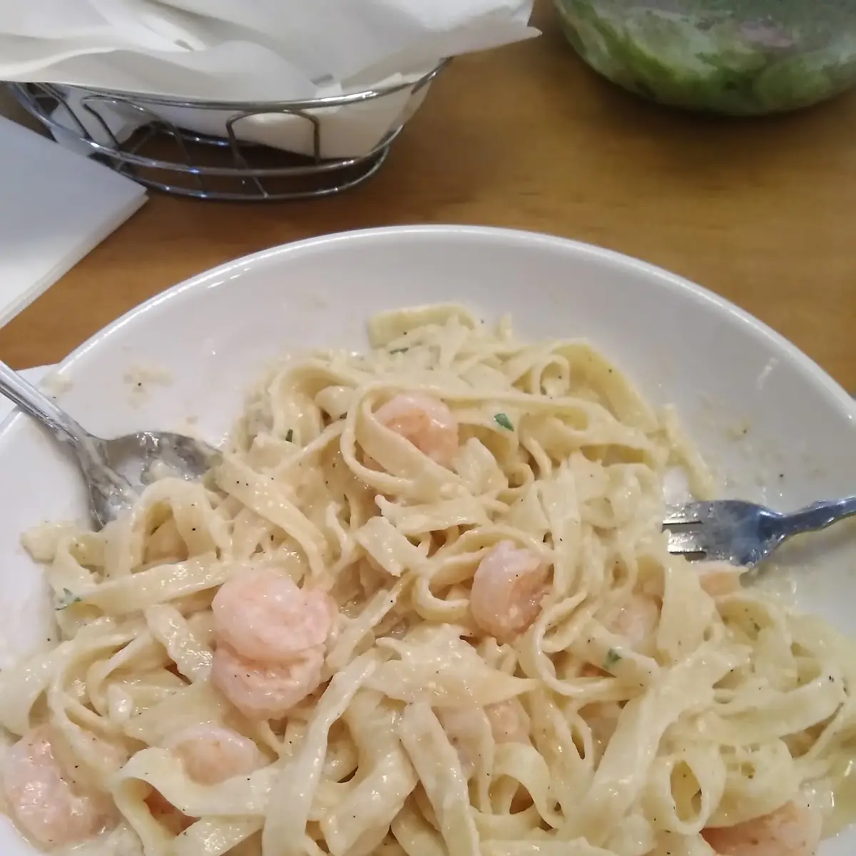 Shrimp Alfredo
