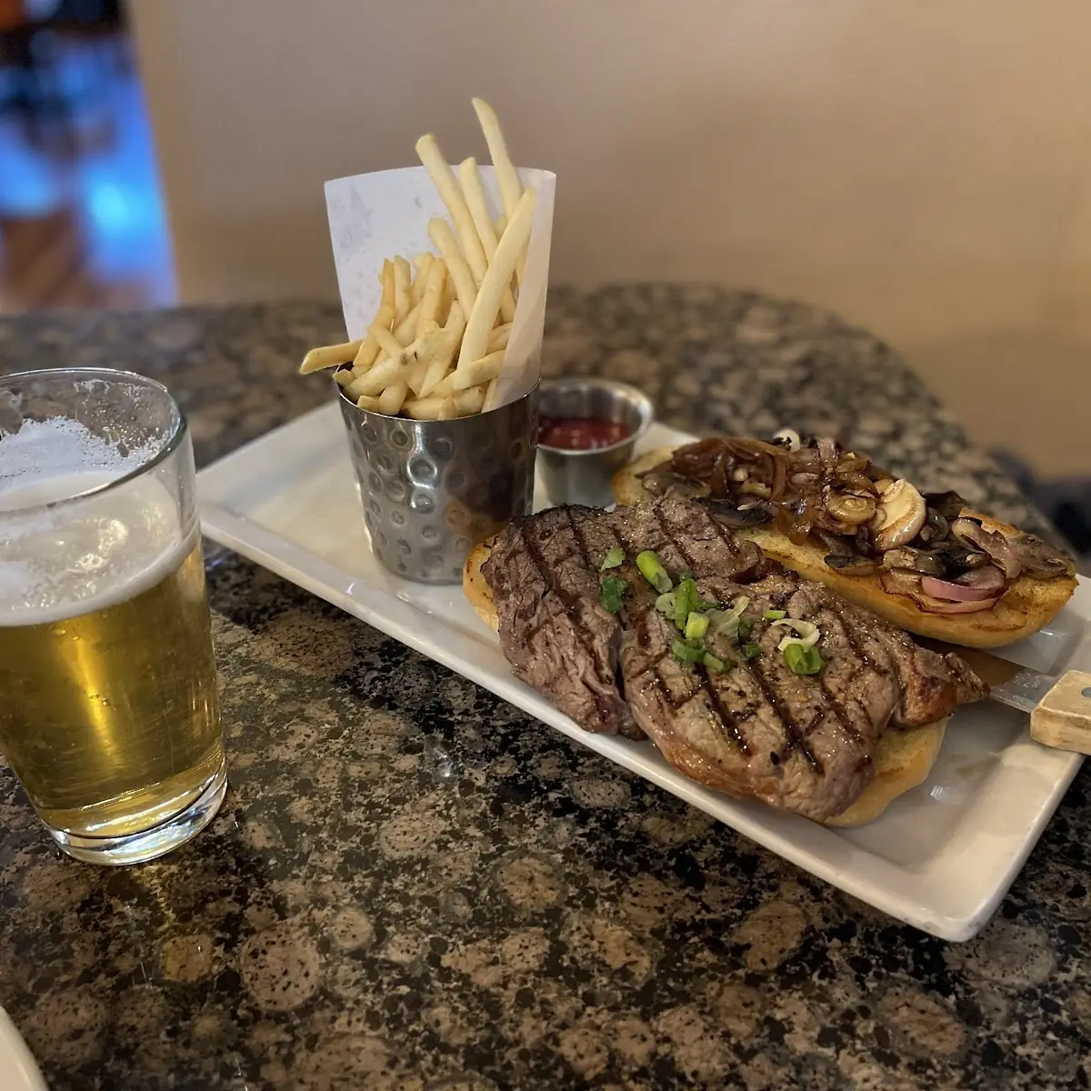 Rib Eye Steak Sandwich