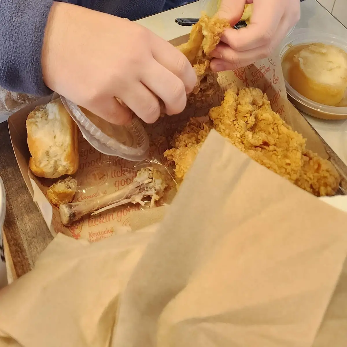 Fried Chicken Dinner