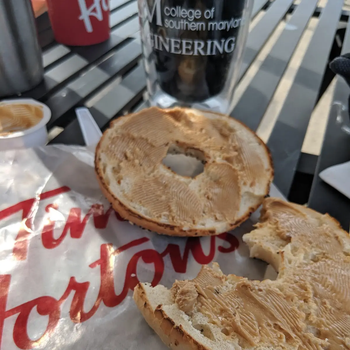 Peanut Butter Bagel