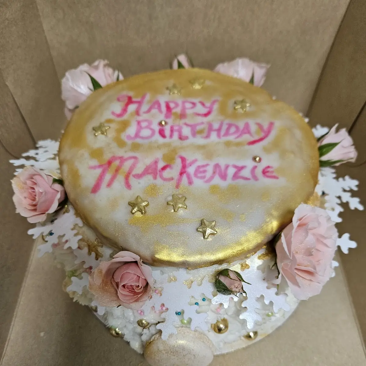 Lemon Birthday Cake