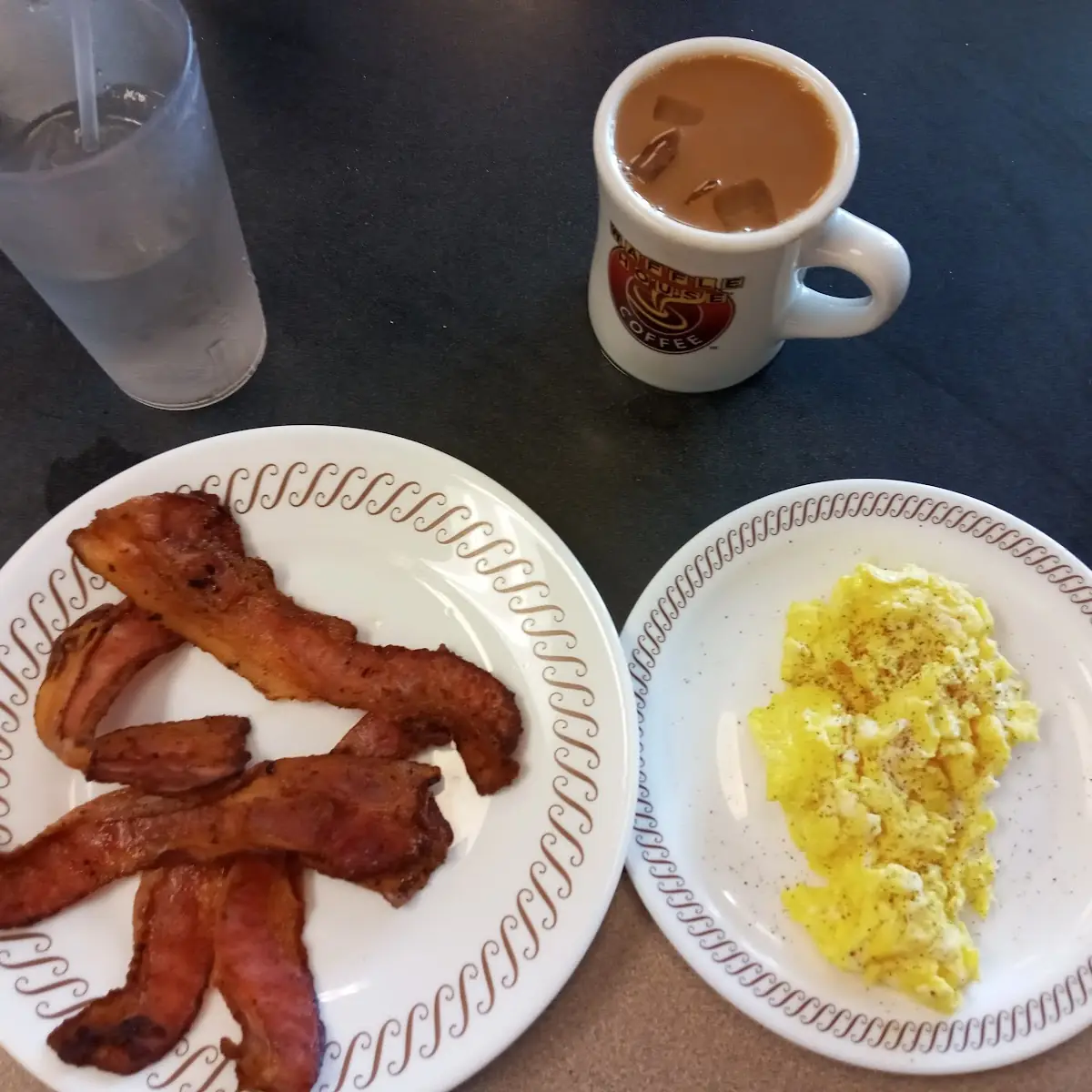 Large Crispy Bacon & 2 Scrambled Eggs
