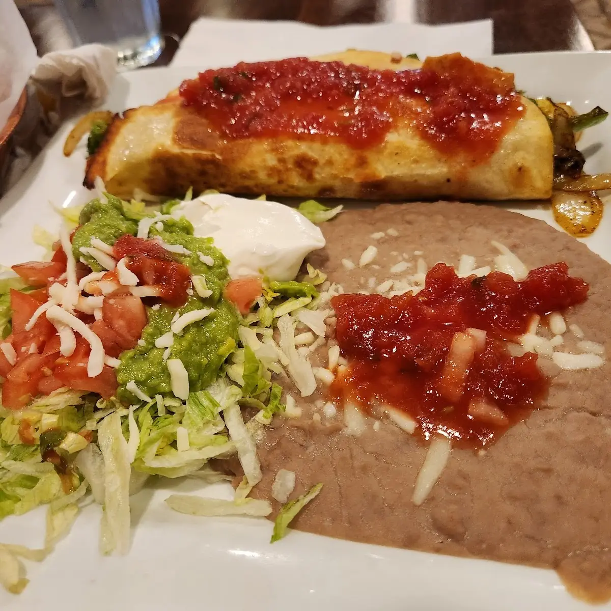One Taco Rice & Beans