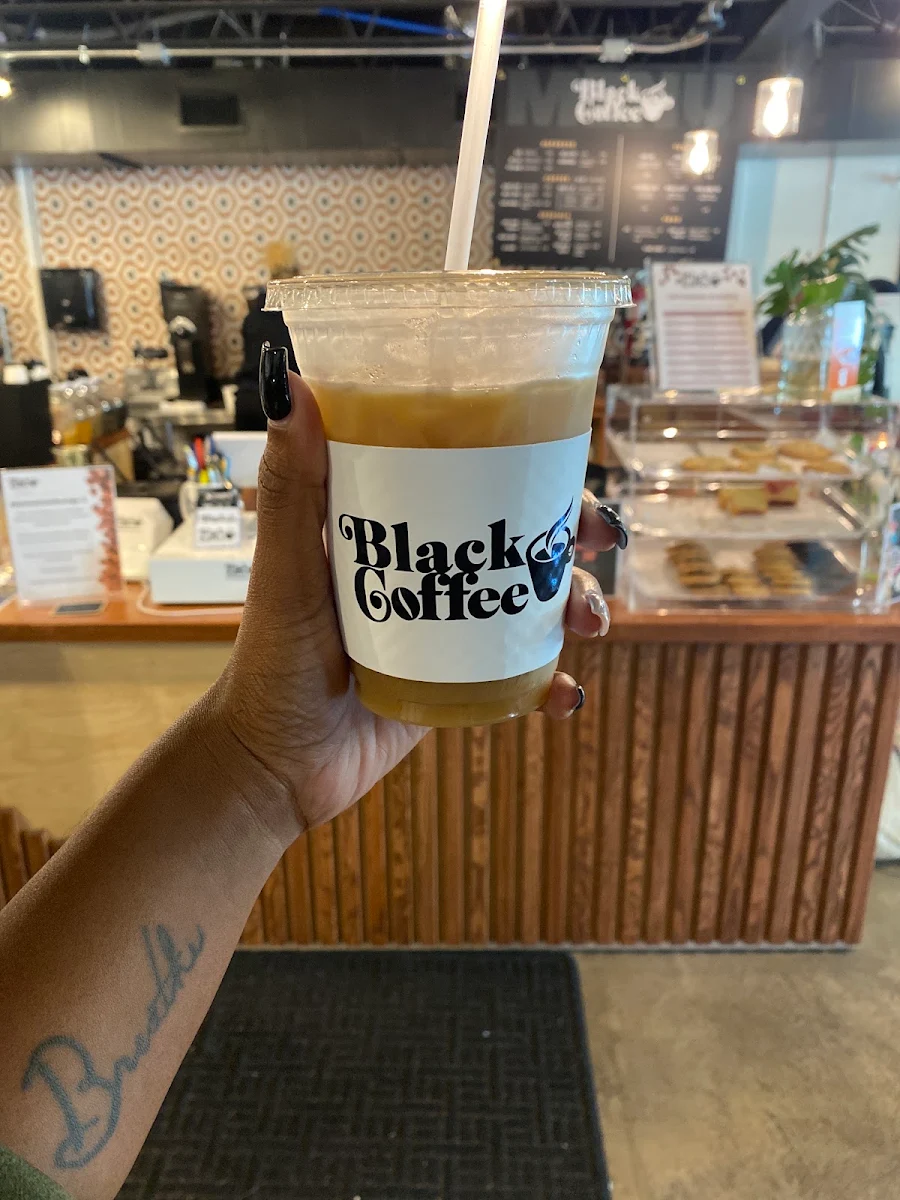 Lavender Cold Brew Iced Coffee