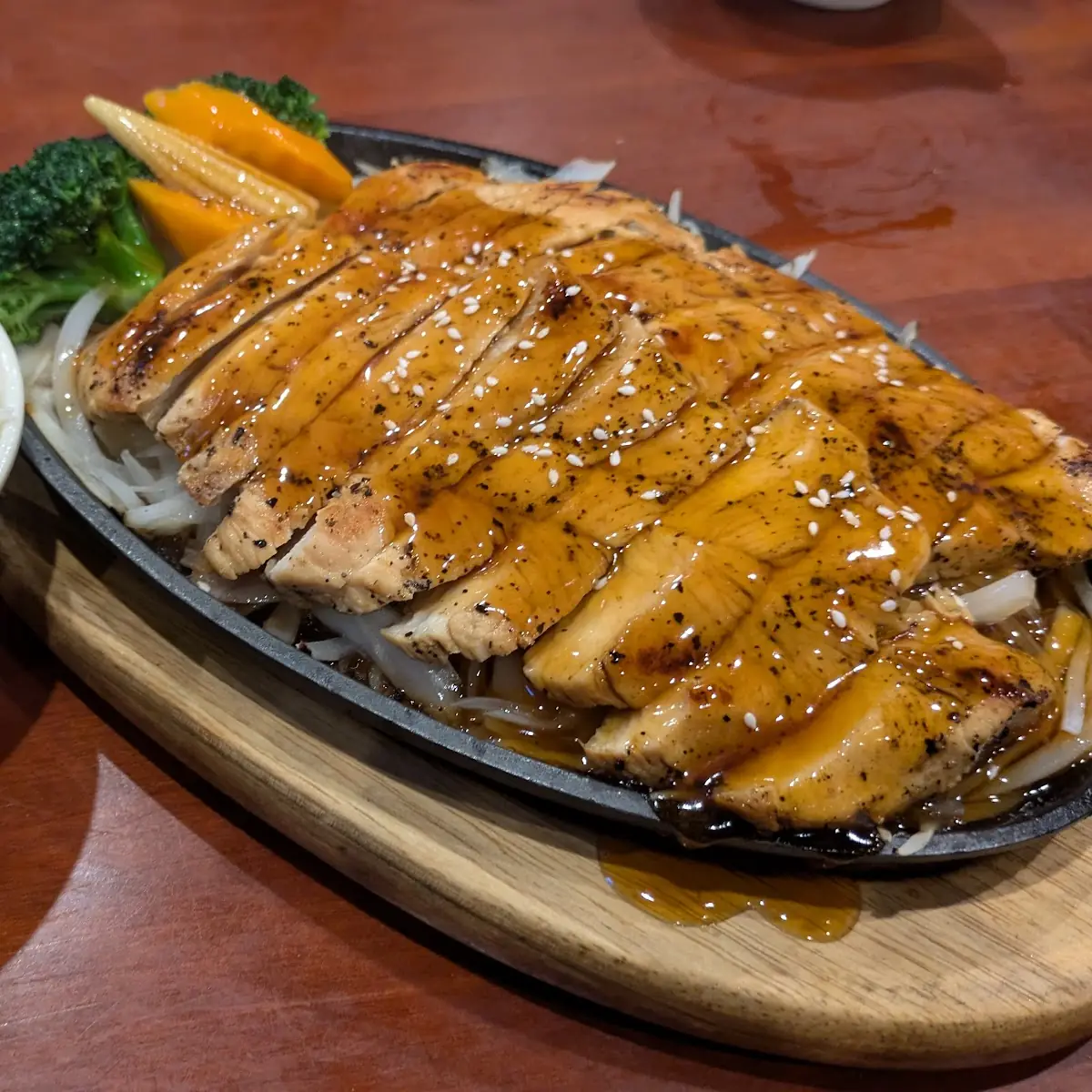 Salmon Teriyaki Hot Plate