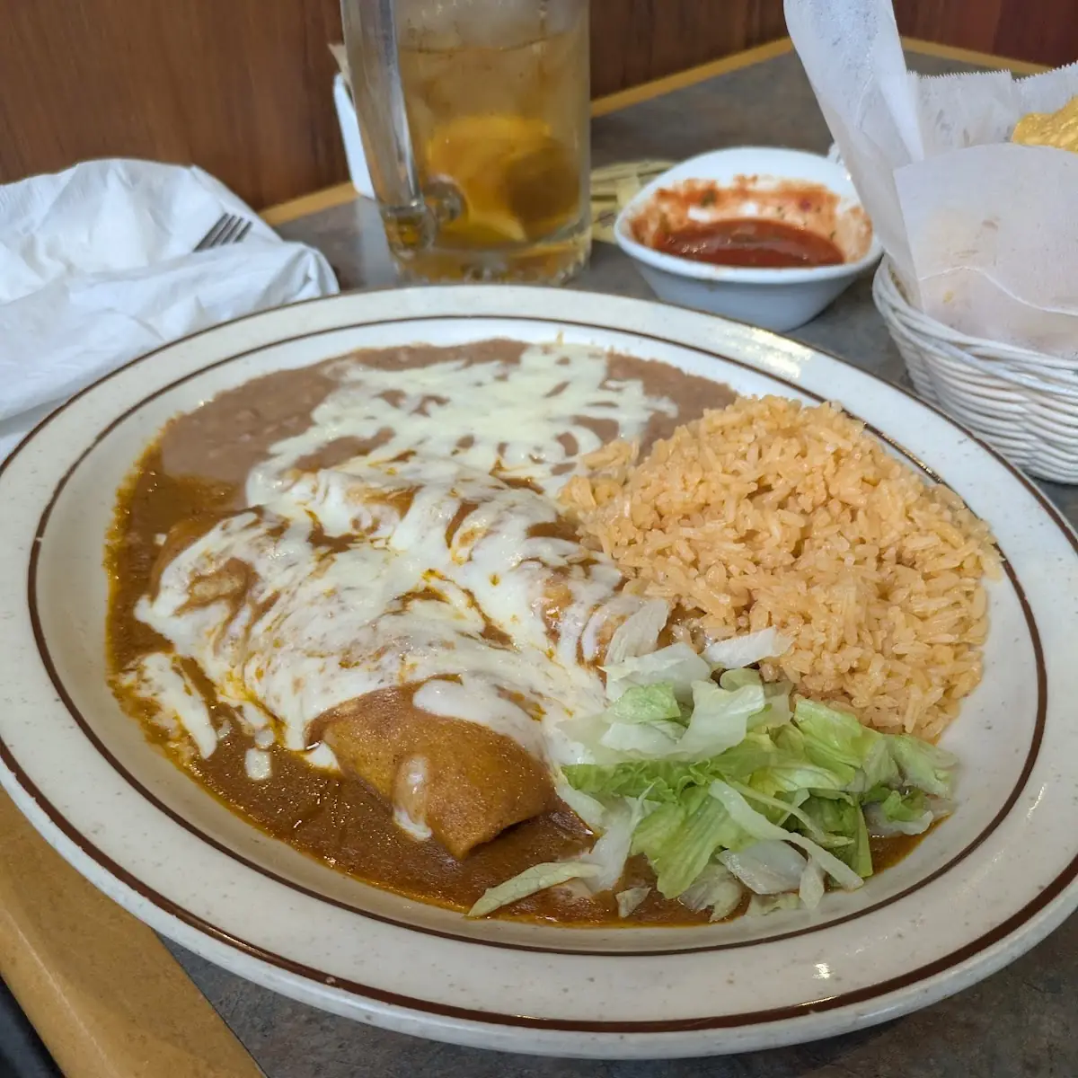 Chicken Taco Combination