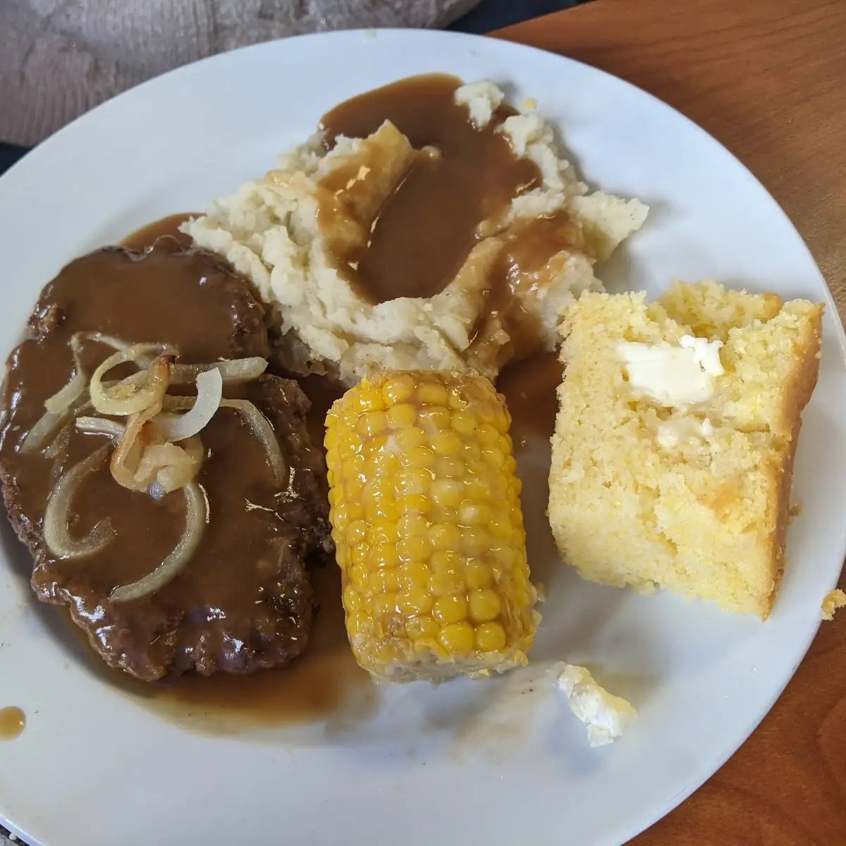 Hamburger Steak Dinner