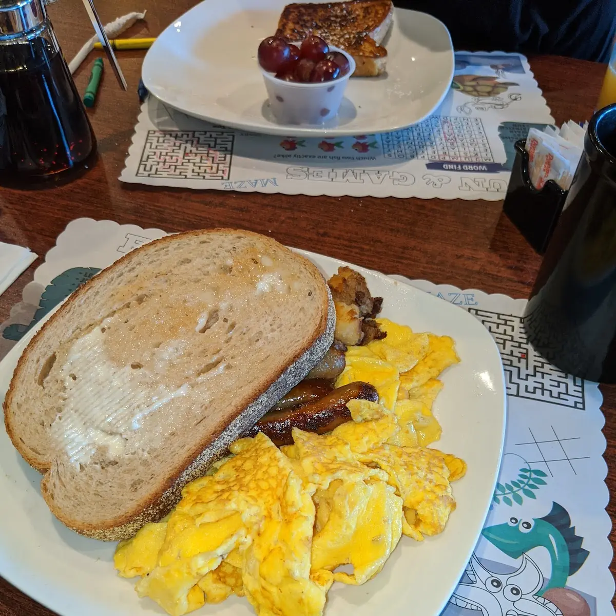 Kids Scrambled Egg & Toast