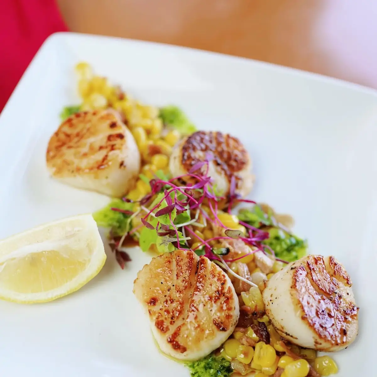Pan Seared Scallops