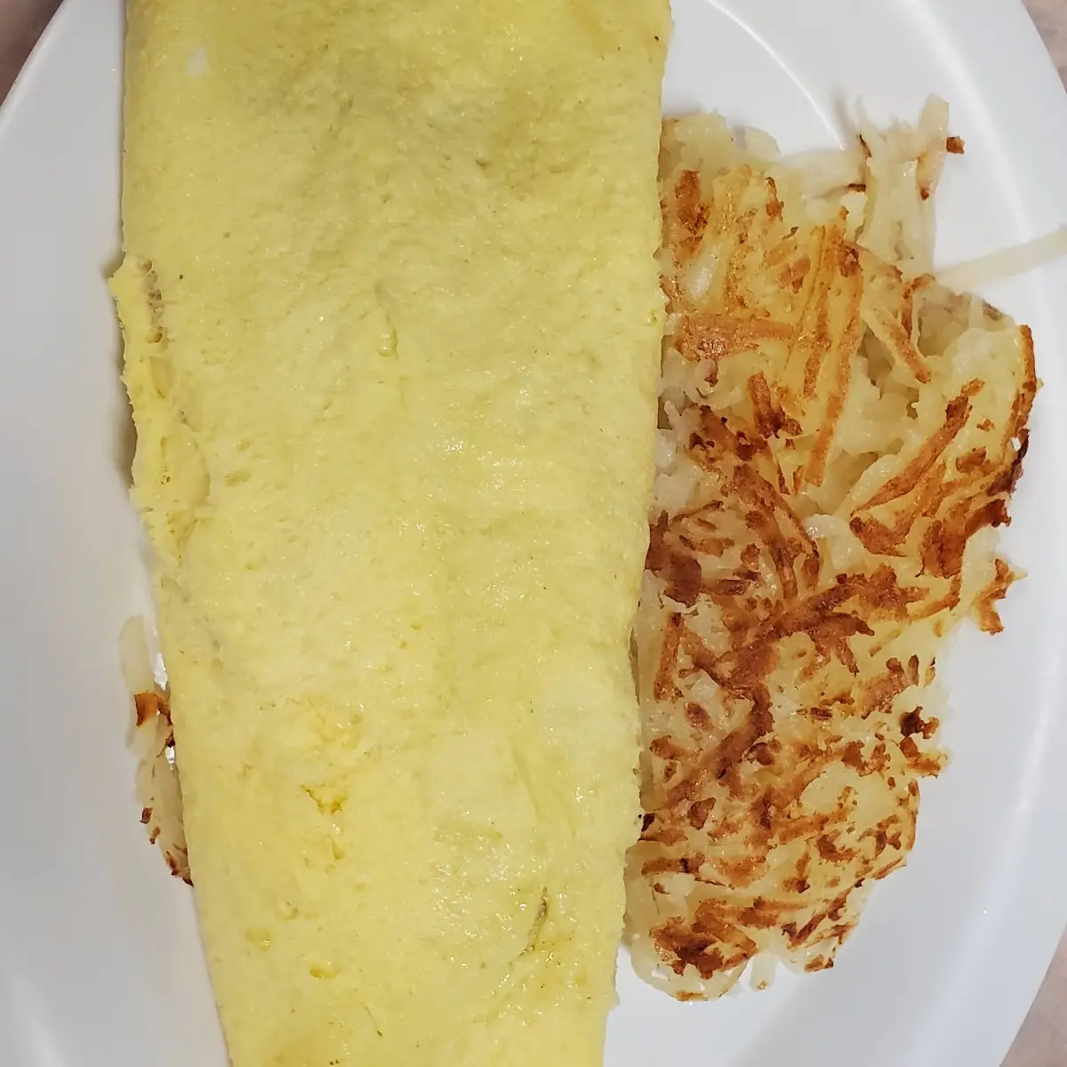Ham Mushroom & Cheese Omelette