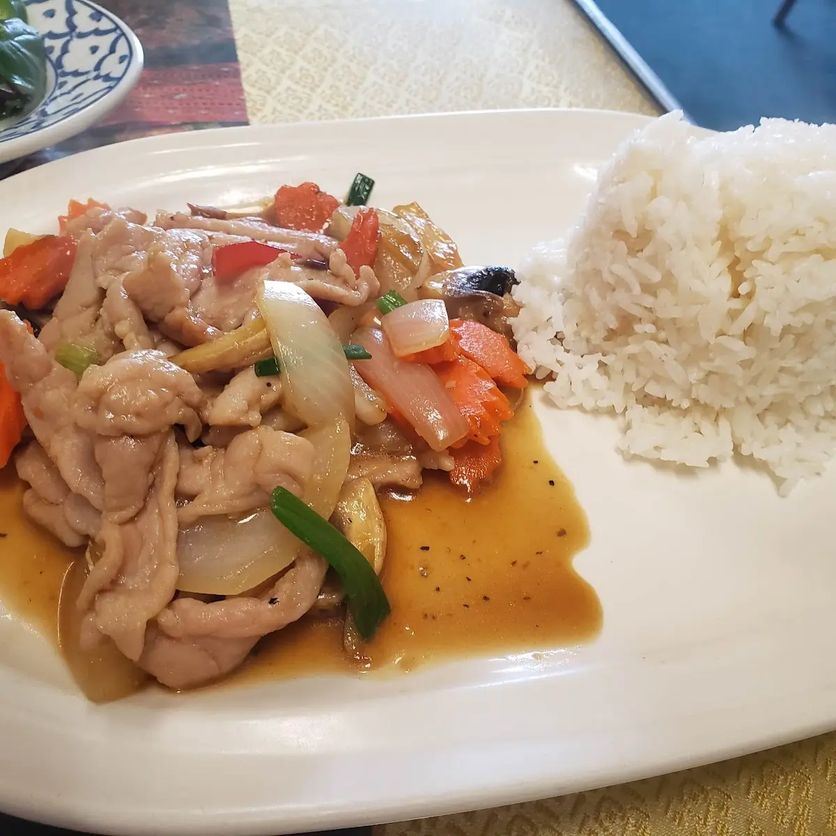 Ginger Chicken Jasmine Rice