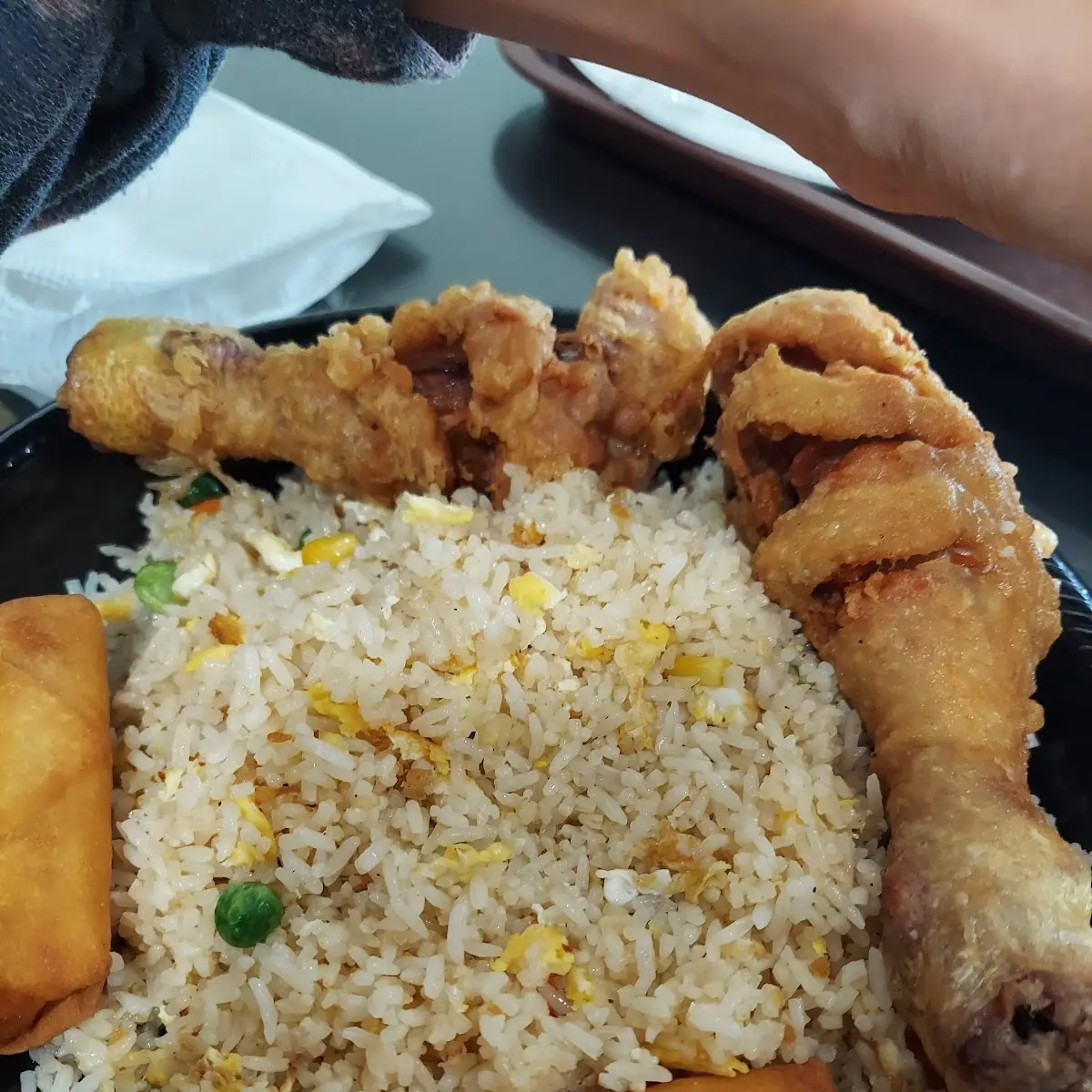 Golden Seafood not Come with Rice