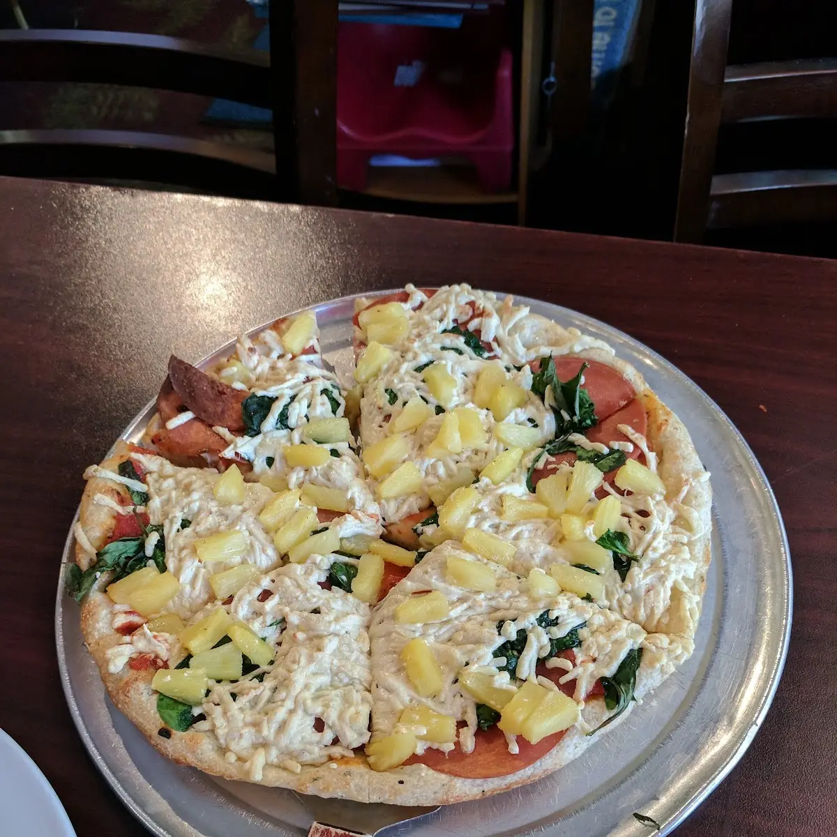 Vegan Hawaiian Pizza