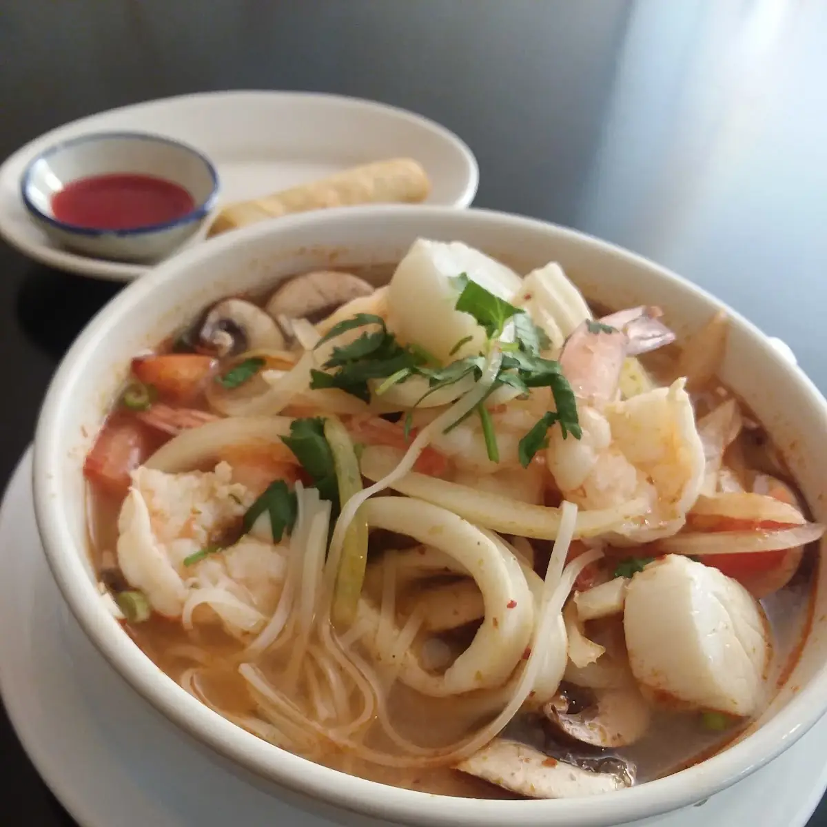 Tom Yum Seafood Noodle Soup