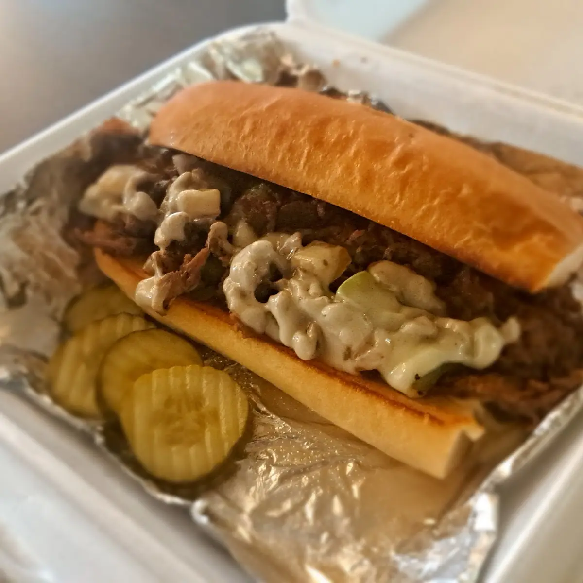 Philly Cheese Steak Sandwich
