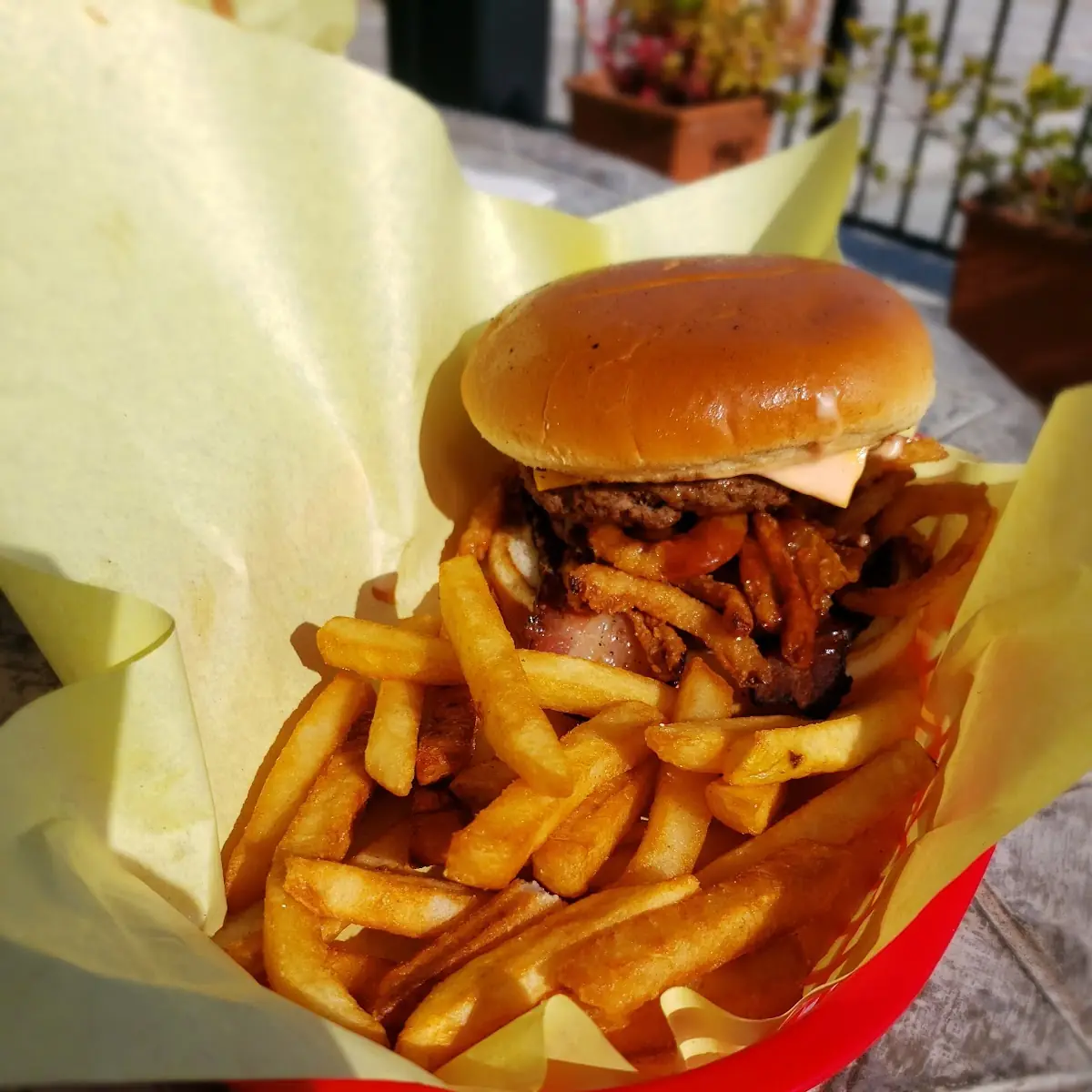 Western Bacon Burger