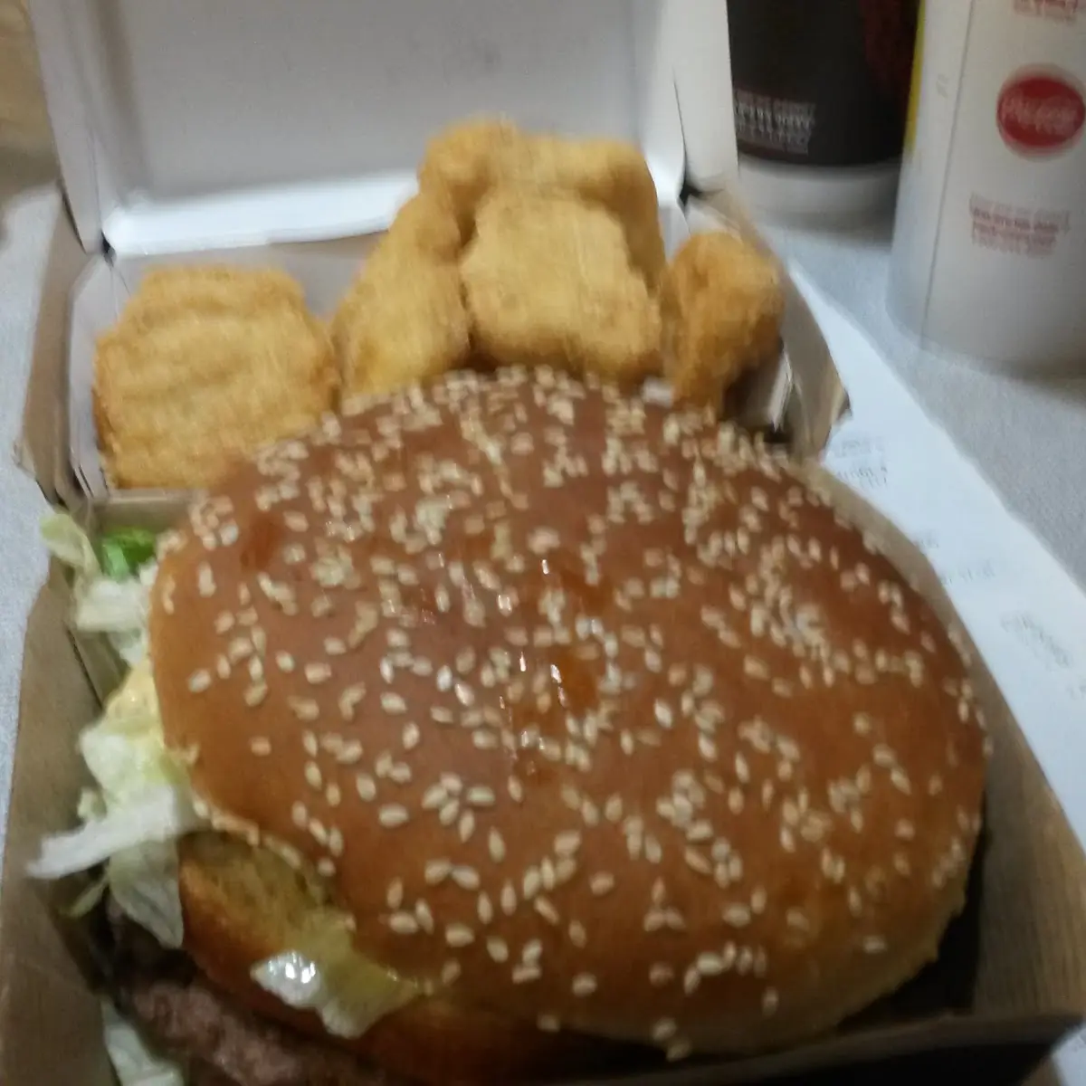 Mac and Chicken Nuggets