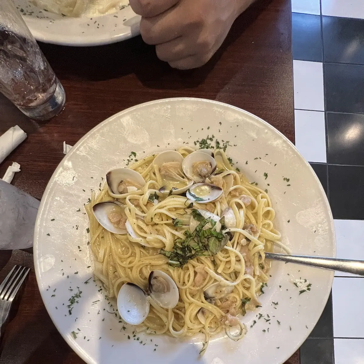 Linguini w Clam Sauce