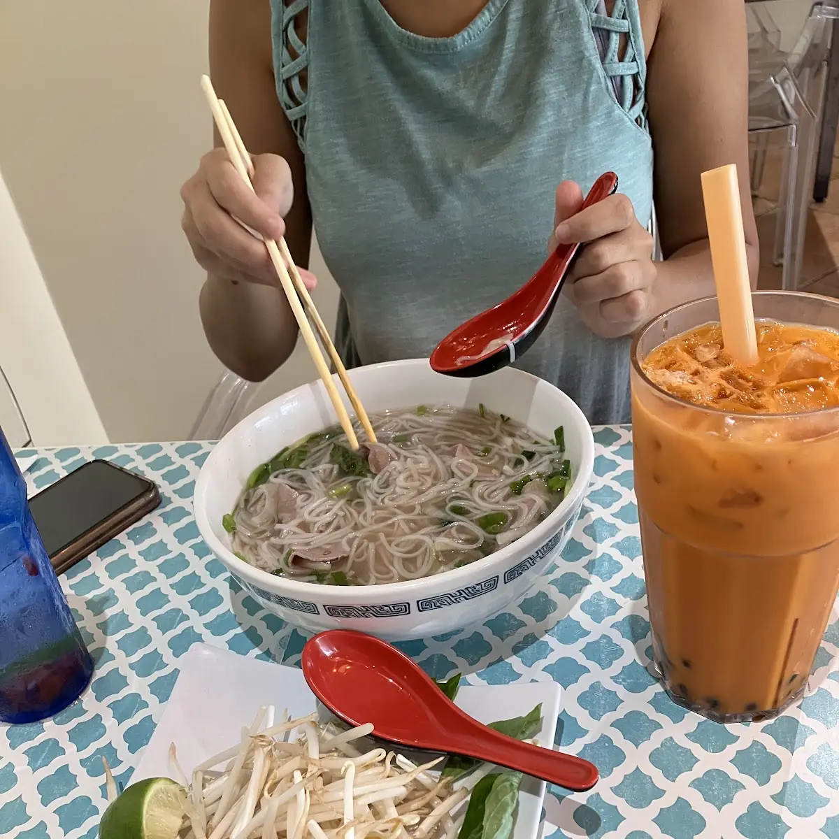 Beef Noodle Soup Phỏ XE Lira
