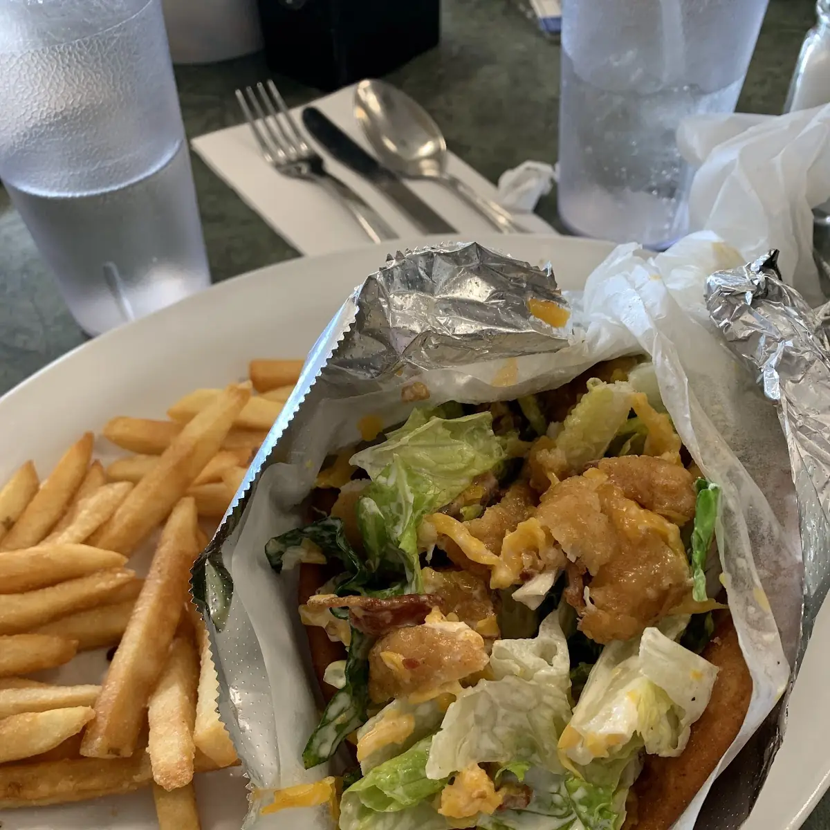 Chicken Bacon Ranch Pita