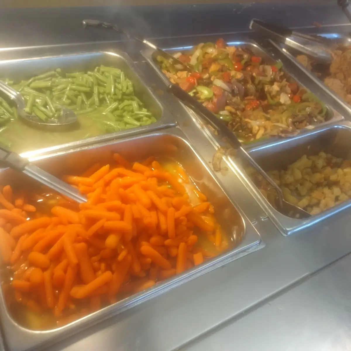 Fresh Steamed Vegetables