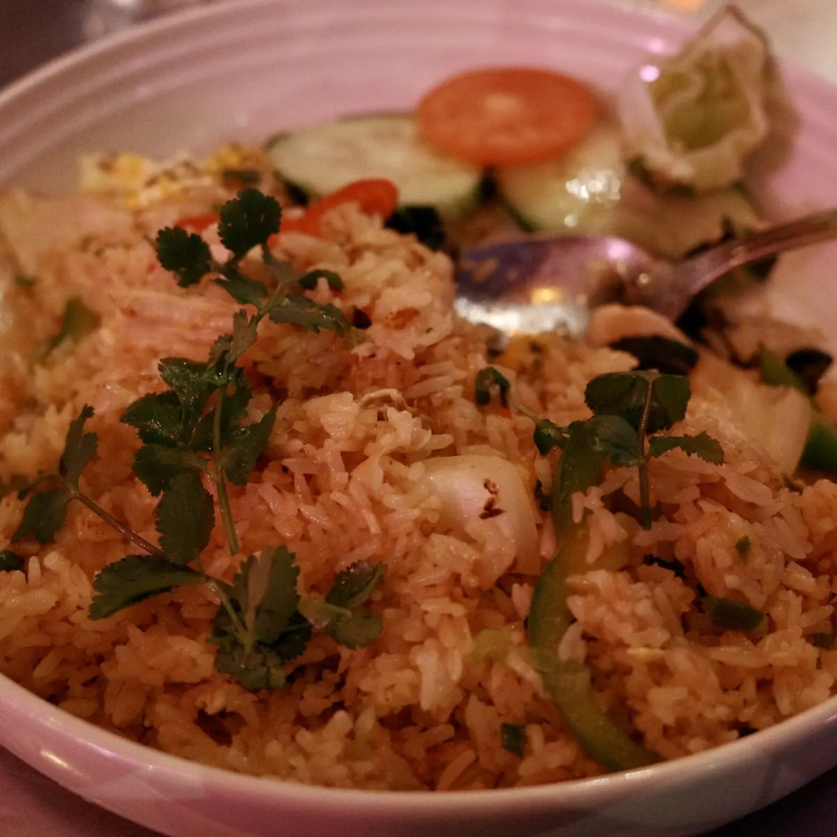 Spicy Chicken Fried Rice
