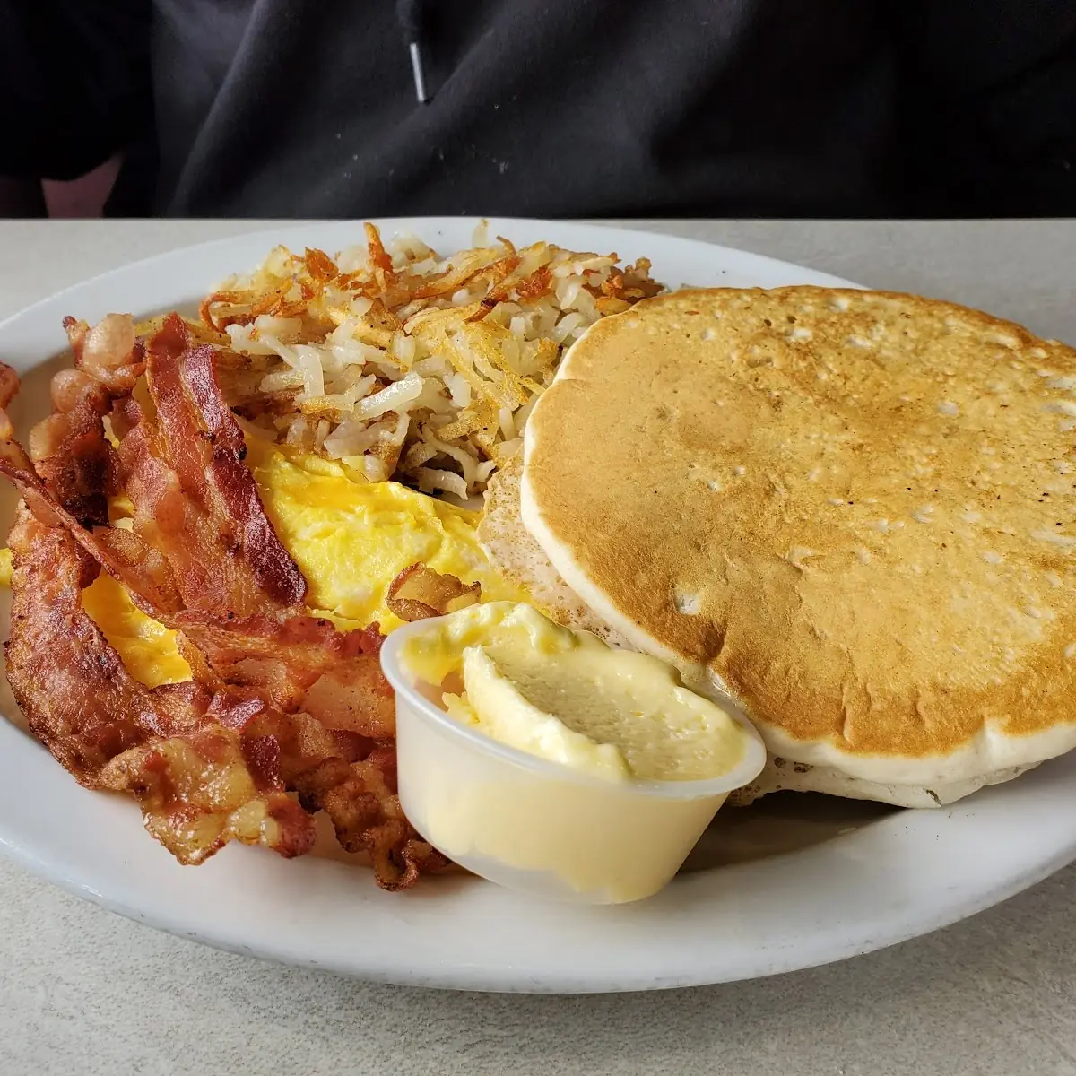 Pancakes and Eggs