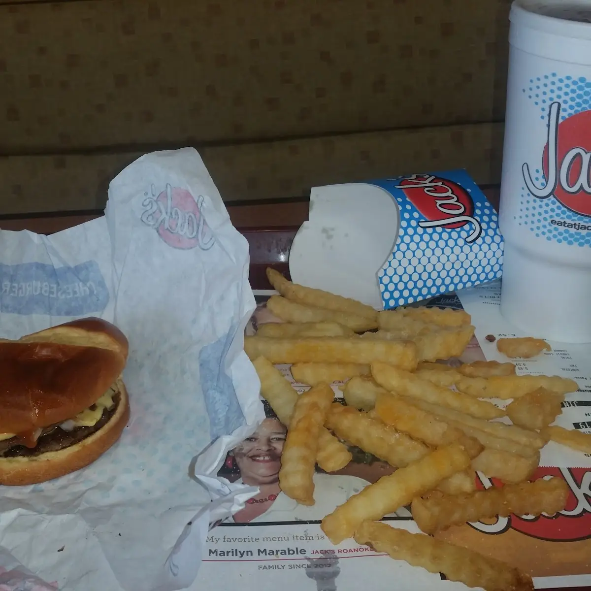 4 Cheeseburger Combo
