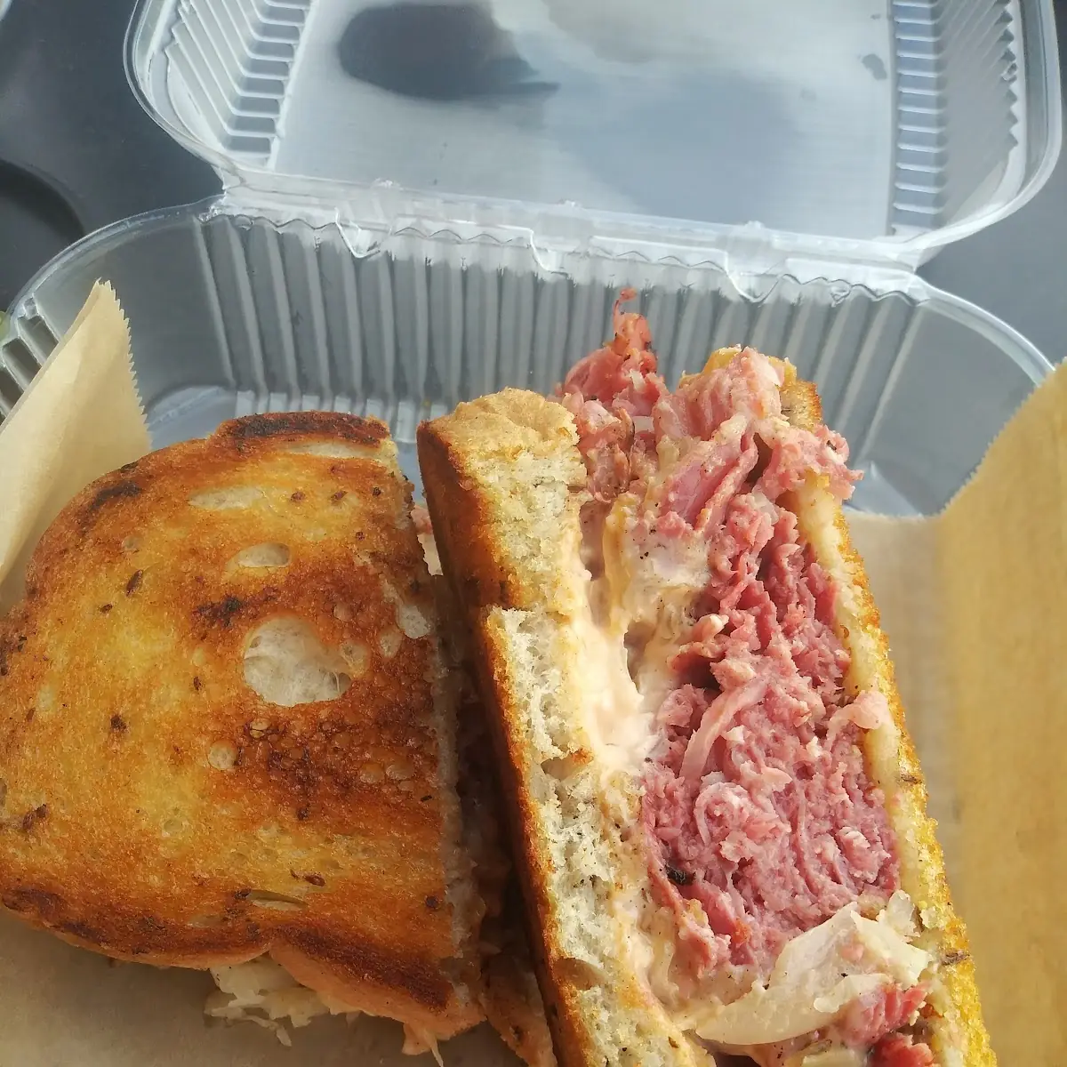 Reuben Sandwich with Corned Beef