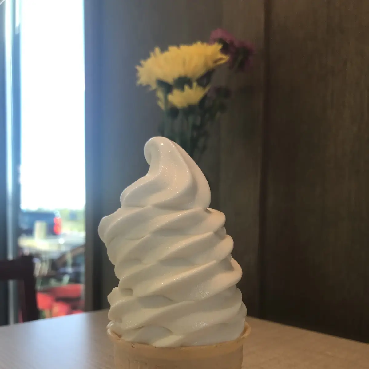 Soft Serve Ice Cream Cone