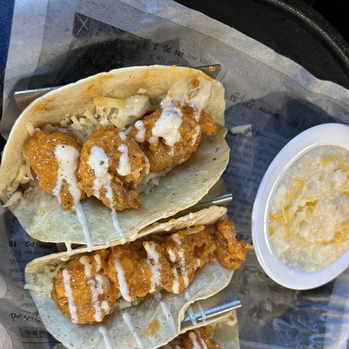 Boom Boom Shrimp Tacos