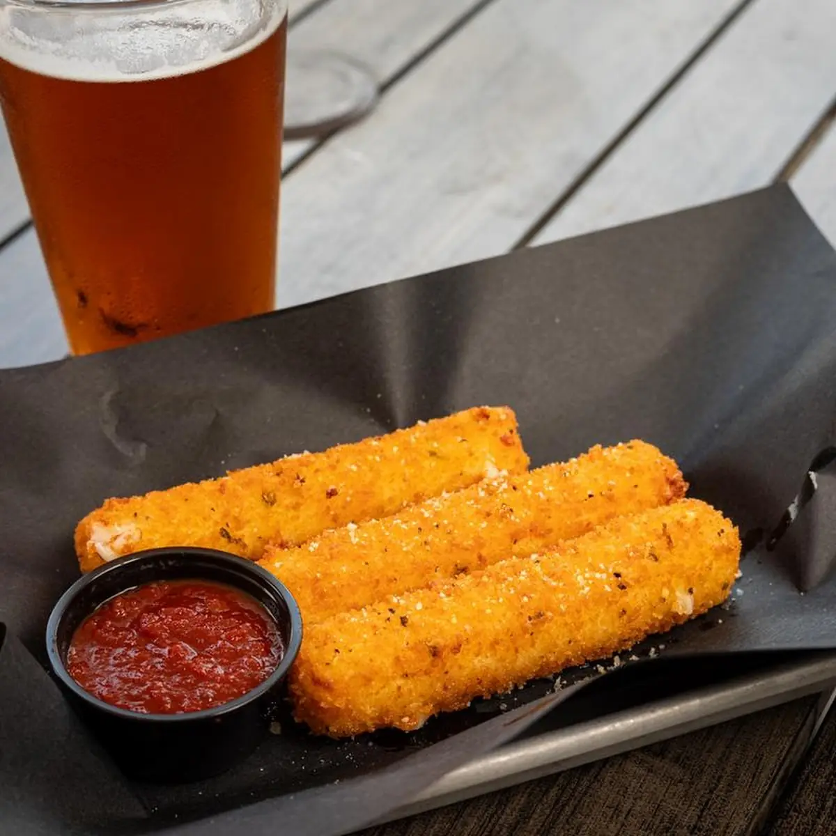 Battered Mozzarella Sticks